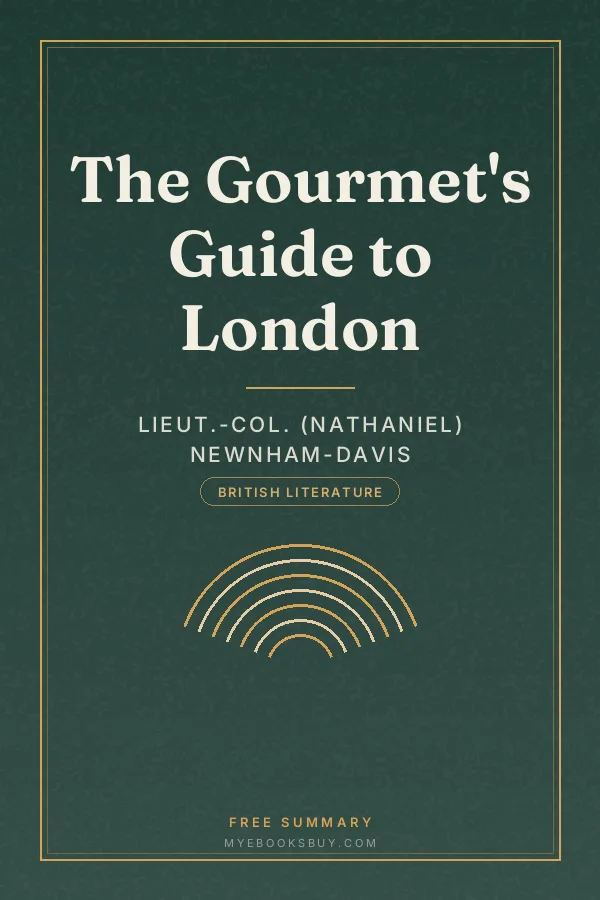 Cover of The Gourmet's Guide to London