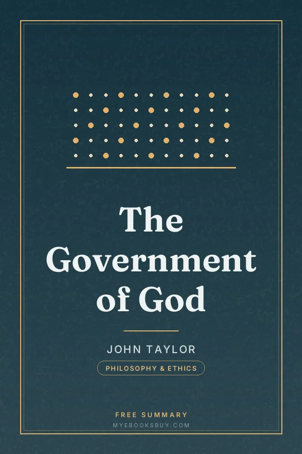 Cover of The Government of God