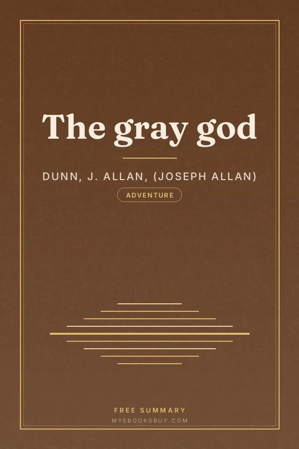 Cover of The gray god