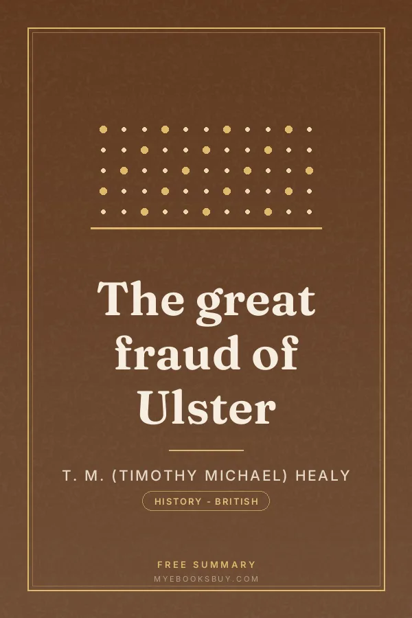 Cover of The great fraud of Ulster