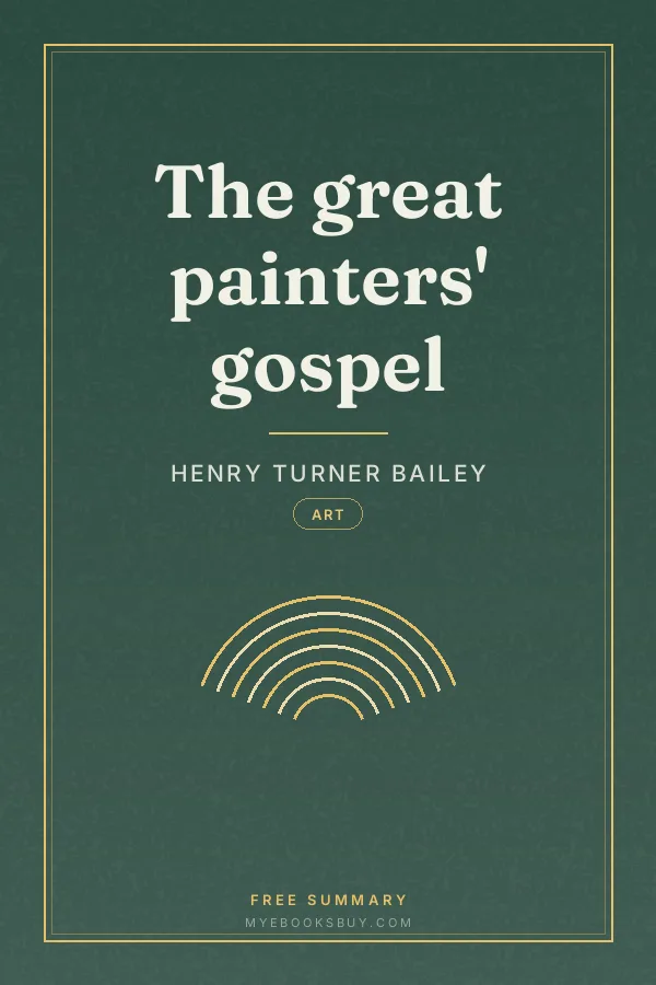Cover of The great painters' gospel