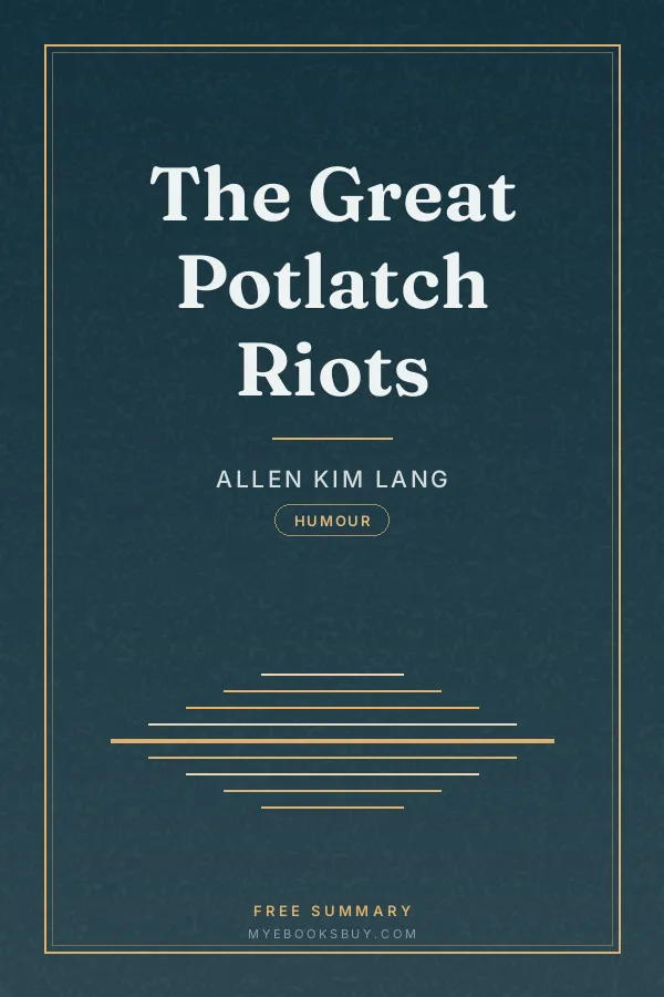 Cover of The Great Potlatch Riots