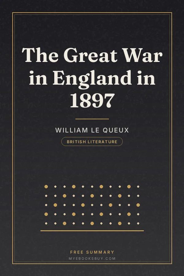 Cover of The Great War in England in 1897