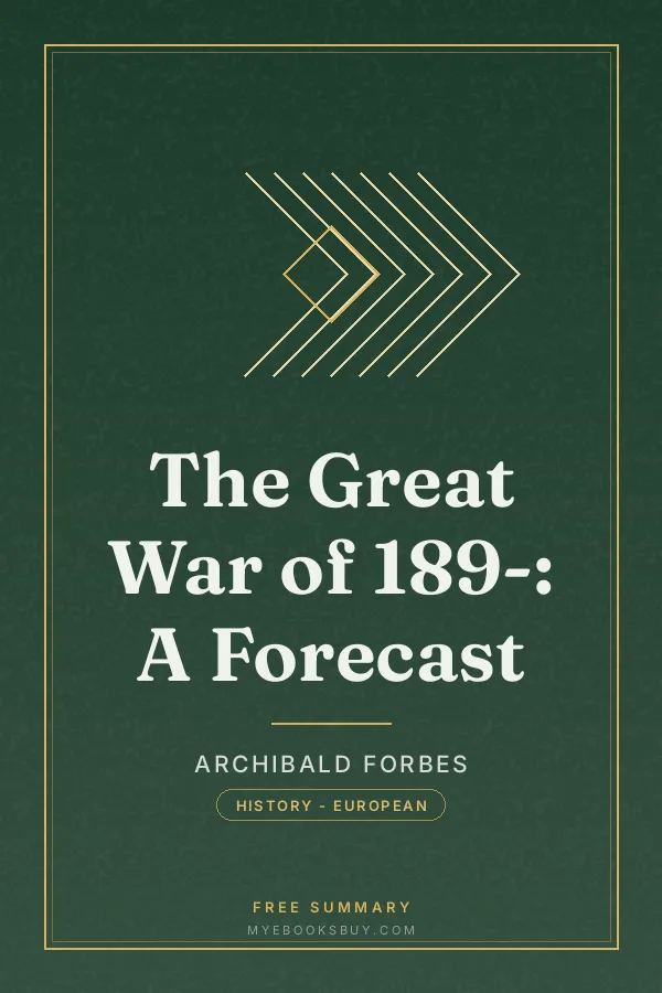 Cover of The Great War of 189-: A Forecast