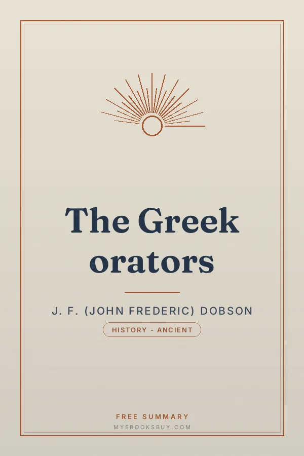 Cover of The Greek orators
