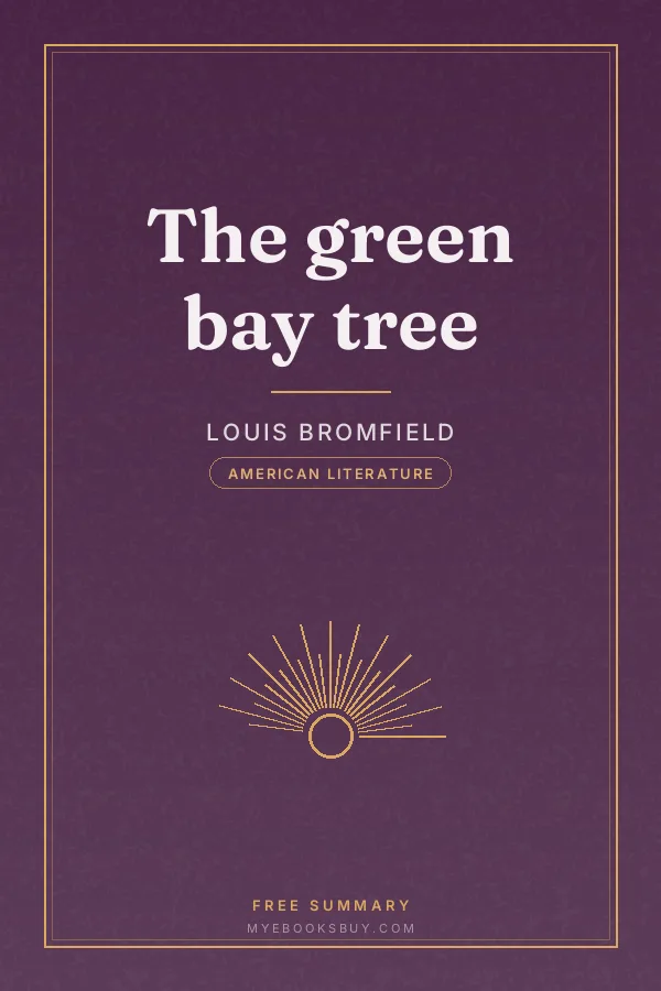 Cover of The green bay tree
