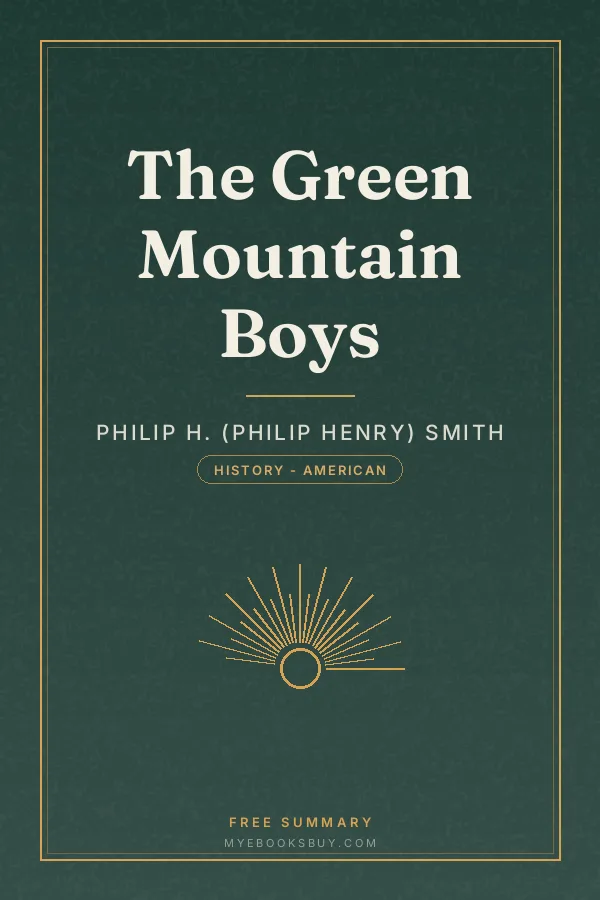 Cover of The Green Mountain Boys