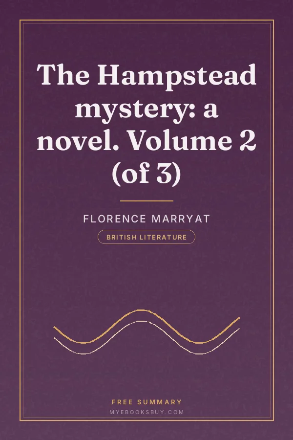 Cover of The Hampstead mystery: a novel. Volume 2 (of 3)