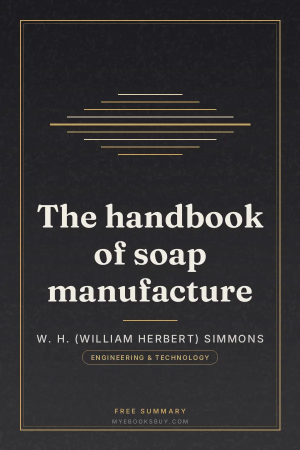 Cover of The handbook of soap manufacture