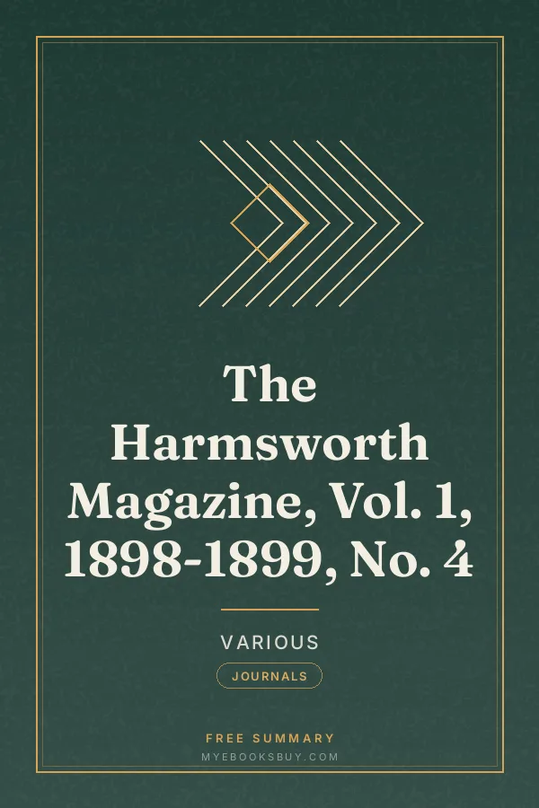 Cover of The Harmsworth Magazine, Vol. 1, 1898-1899, No. 4