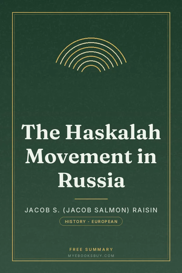 Cover of The Haskalah Movement in Russia