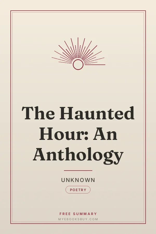 Cover of The Haunted Hour: An Anthology