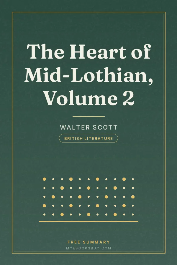 Cover of The Heart of Mid-Lothian, Volume 2