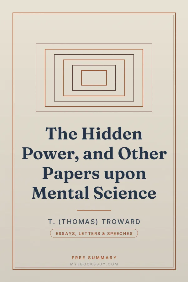 Cover of The Hidden Power, and Other Papers upon Mental Science