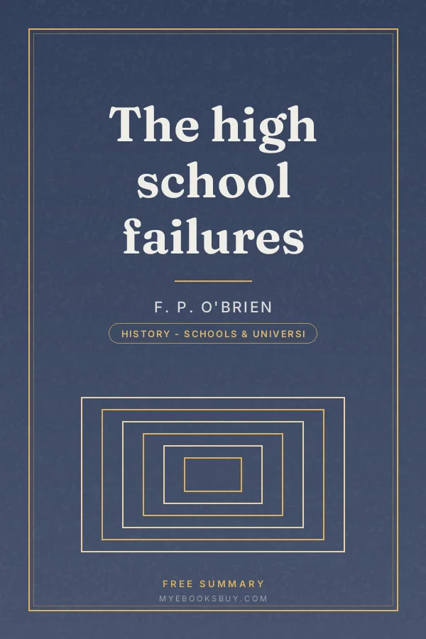 Cover of The high school failures