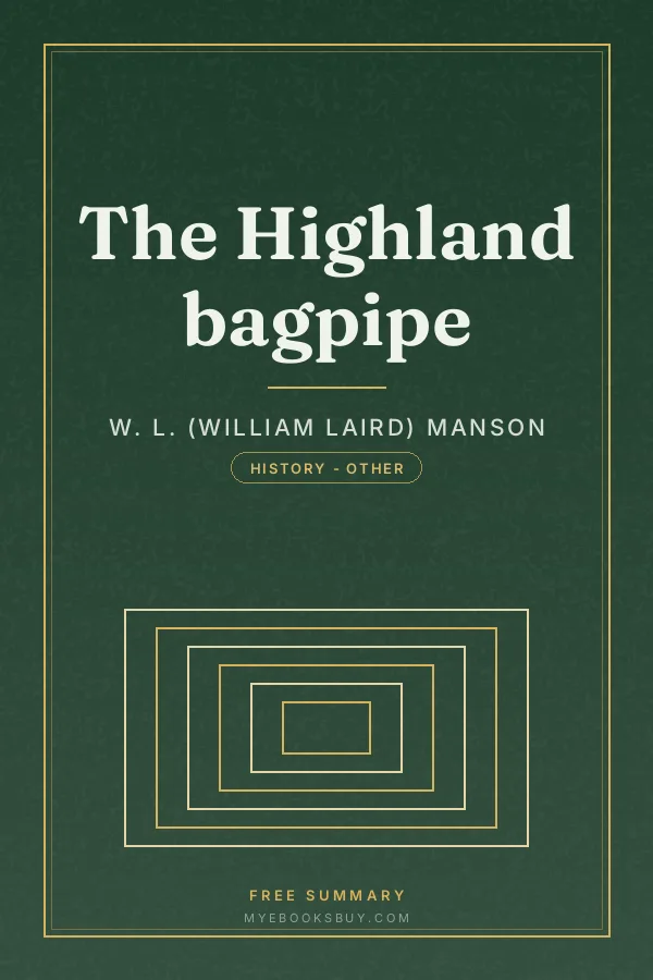 Cover of The Highland bagpipe