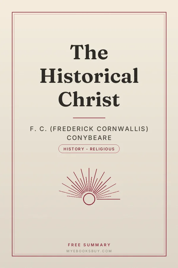 Cover of The Historical Christ