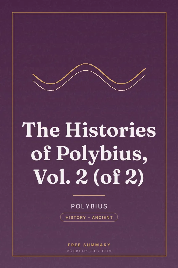 Cover of The Histories of Polybius, Vol. 2 (of 2)