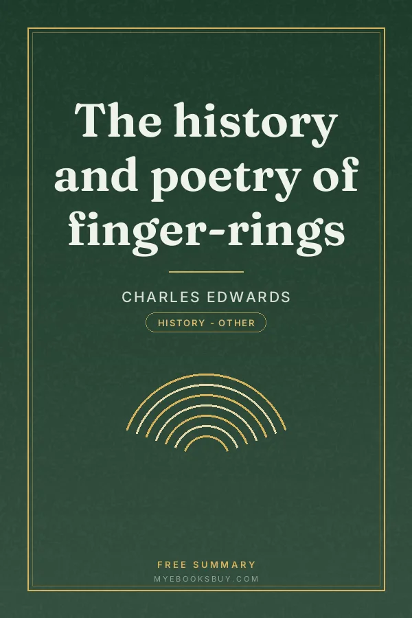 Cover of The history and poetry of finger-rings