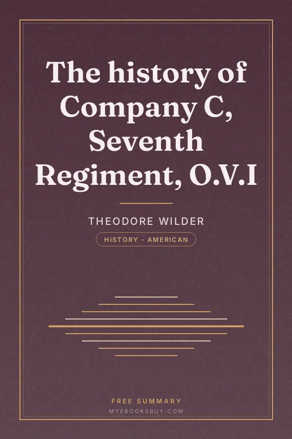 Cover of The history of Company C, Seventh Regiment, O.V.I