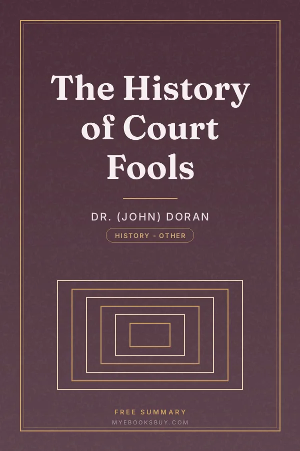 Cover of The History of Court Fools