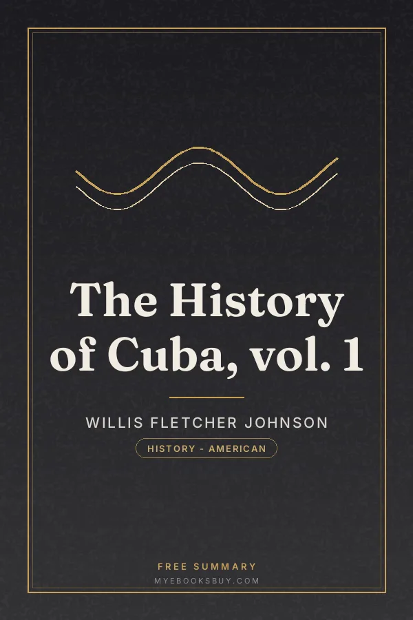 Cover of The History of Cuba, vol. 1