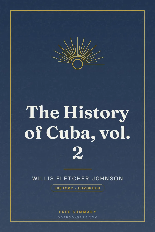 Cover of The History of Cuba, vol. 2