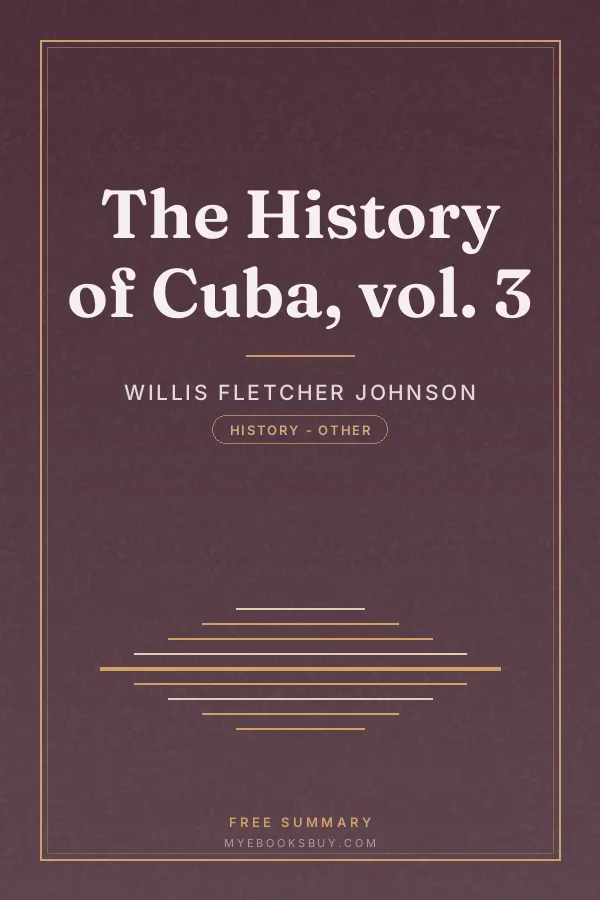 Cover of The History of Cuba, vol. 3