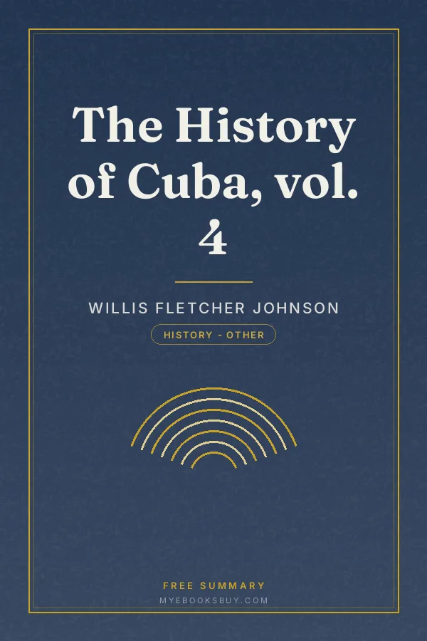 Cover of The History of Cuba, vol. 4