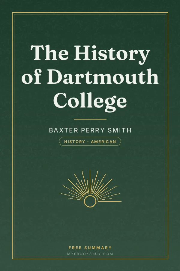 Cover of The History of Dartmouth College