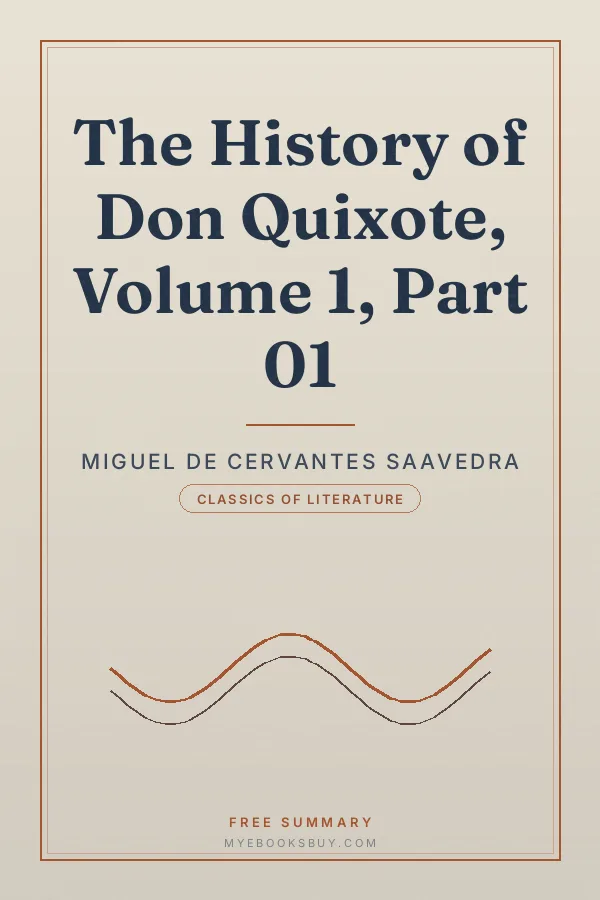 Cover of The History of Don Quixote, Volume 1, Part 01