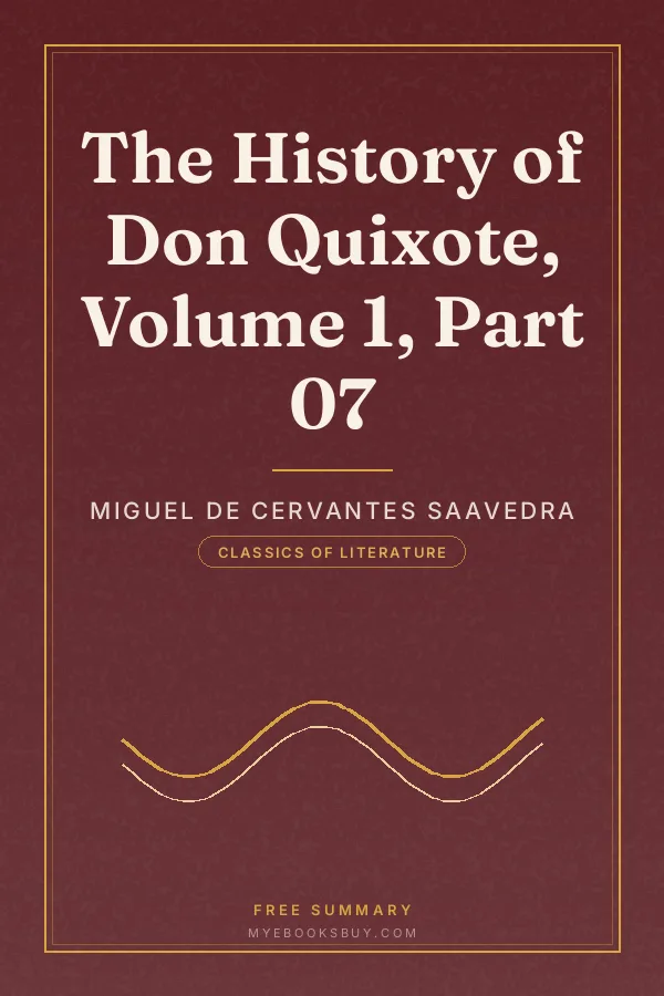 Cover of The History of Don Quixote, Volume 1, Part 07