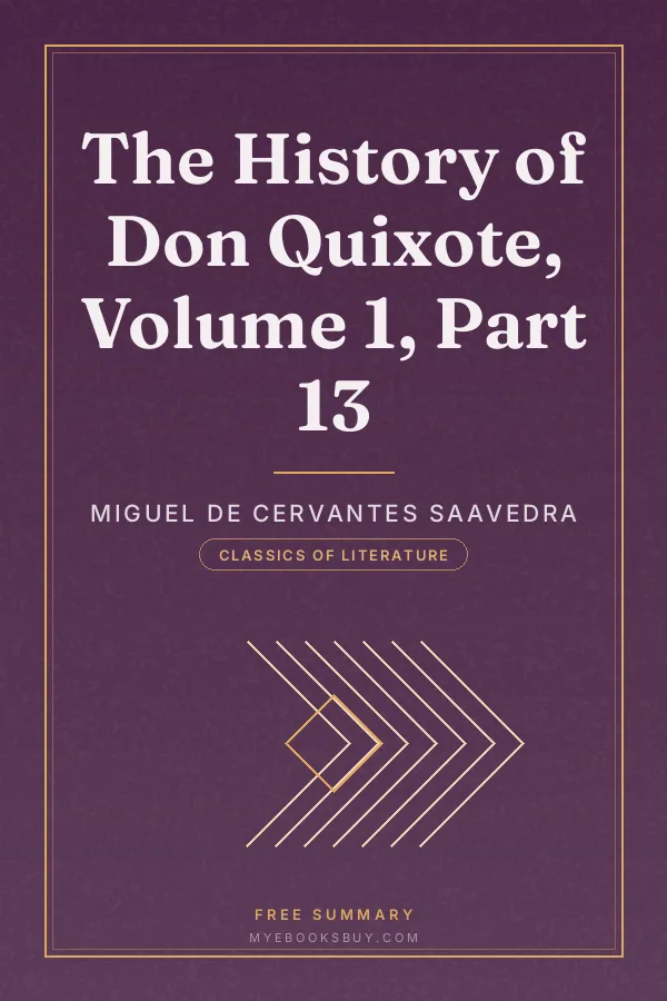 Cover of The History of Don Quixote, Volume 1, Part 13