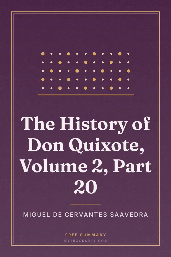 Cover of The History of Don Quixote, Volume 2, Part 20