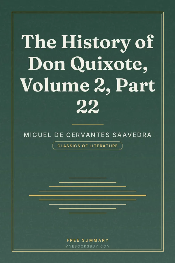 Cover of The History of Don Quixote, Volume 2, Part 22