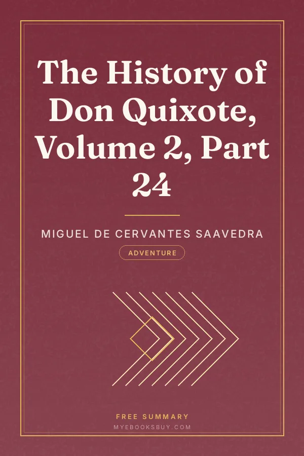 Cover of The History of Don Quixote, Volume 2, Part 24