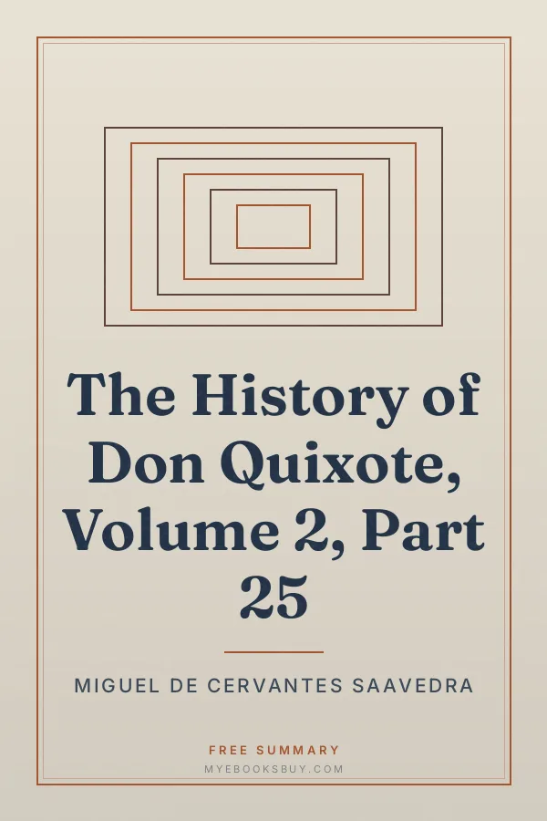 Cover of The History of Don Quixote, Volume 2, Part 25