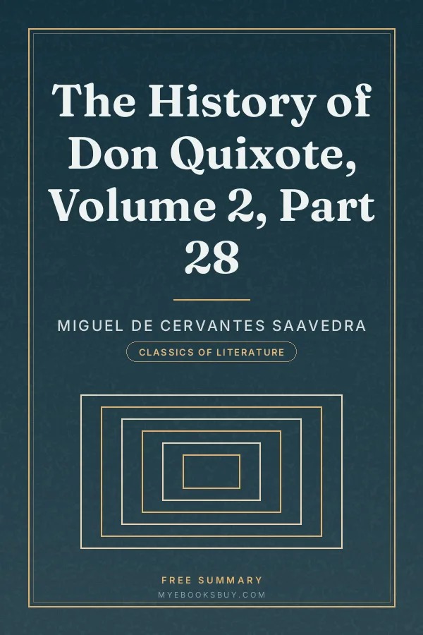 Cover of The History of Don Quixote, Volume 2, Part 28