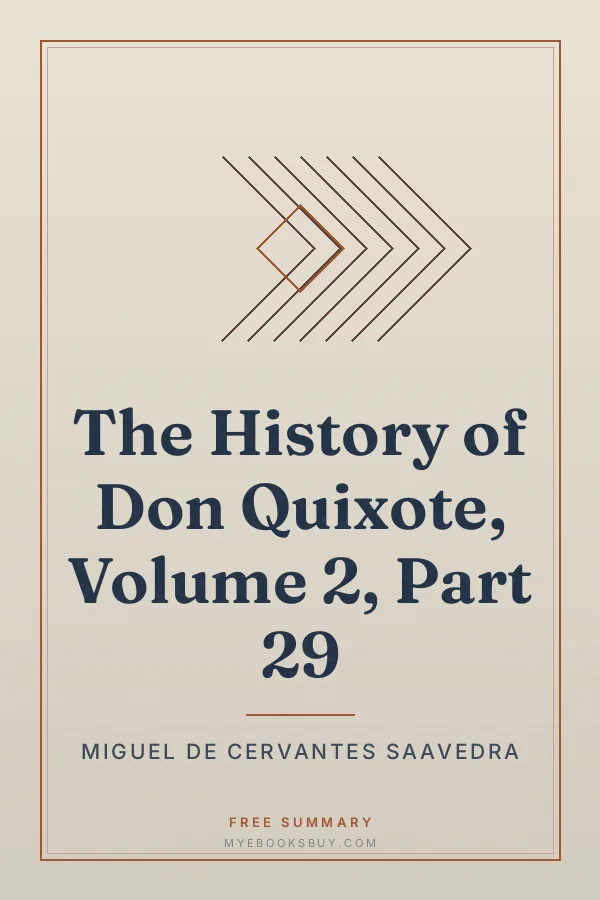 Cover of The History of Don Quixote, Volume 2, Part 29