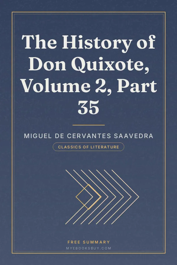 Cover of The History of Don Quixote, Volume 2, Part 35
