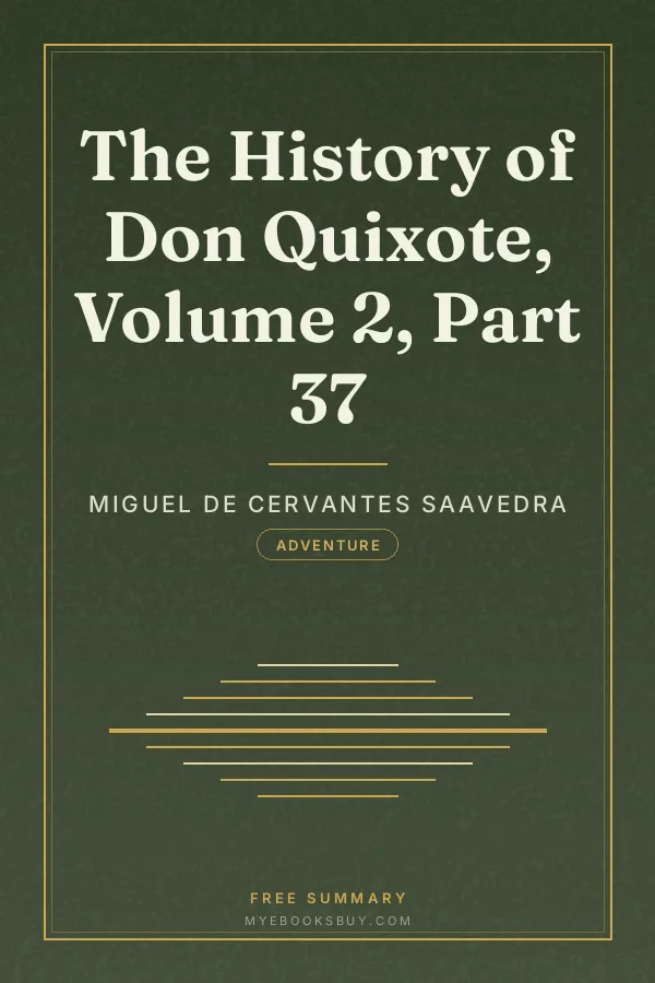 Cover of The History of Don Quixote, Volume 2, Part 37