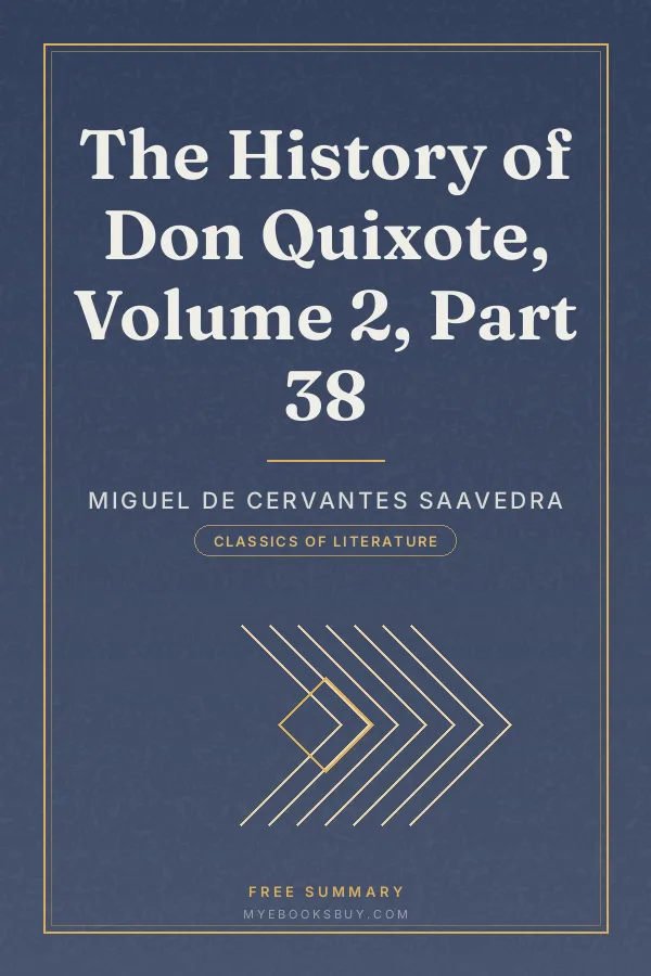 Cover of The History of Don Quixote, Volume 2, Part 38