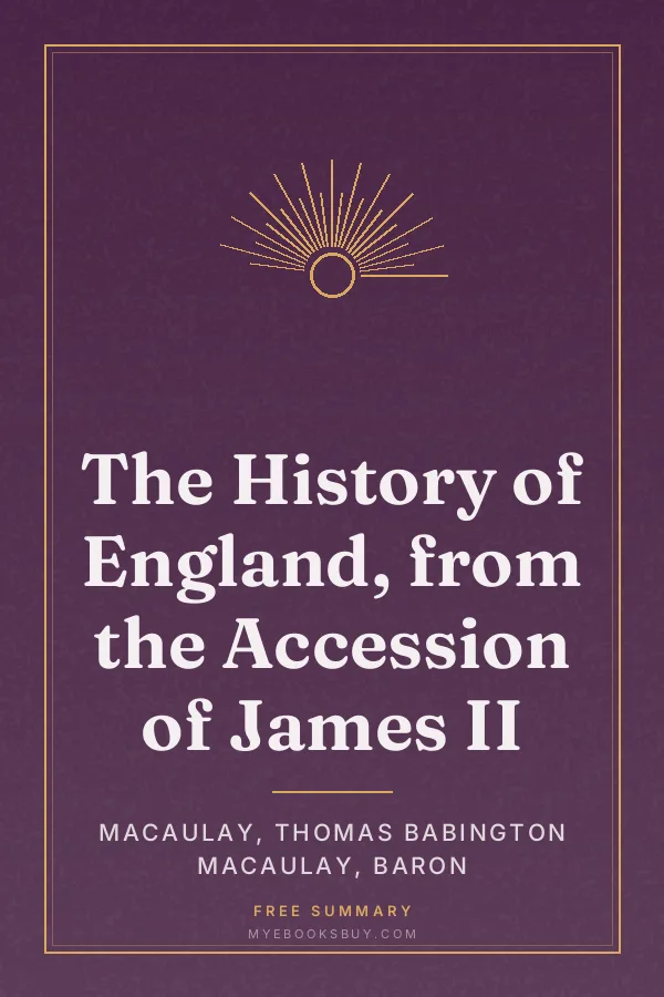 Cover of The History of England, from the Accession of James II