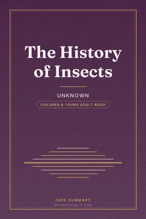 Cover of The History of Insects