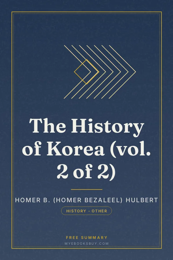 Cover of The History of Korea (vol. 2 of 2)