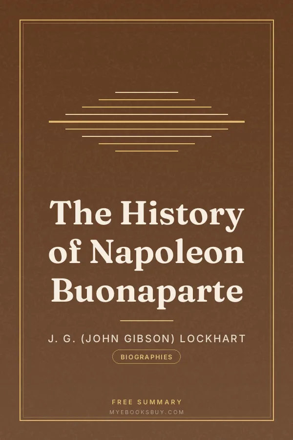Cover of The History of Napoleon Buonaparte