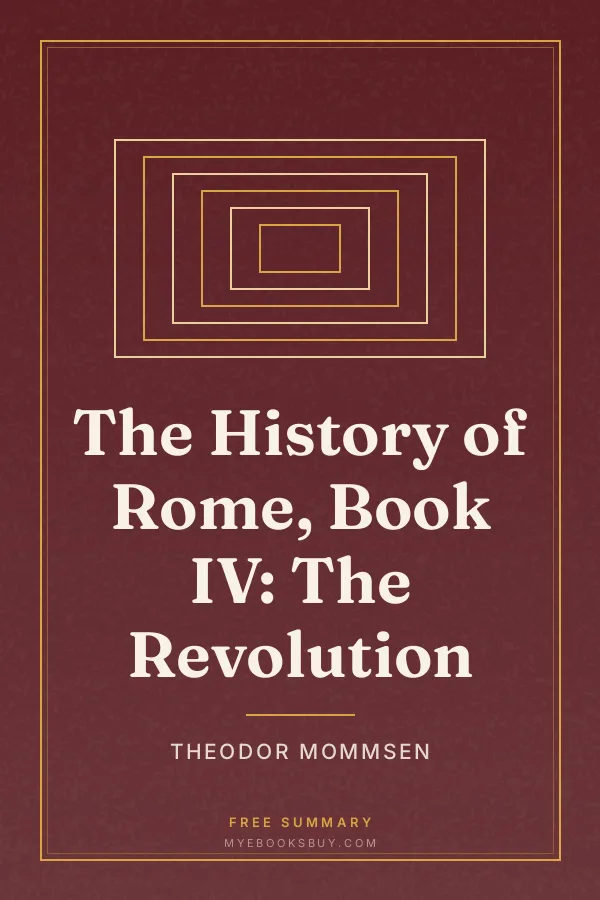 Cover of The History of Rome, Book IV: The Revolution