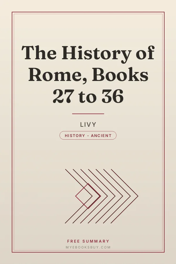 Cover of The History of Rome, Books 27 to 36