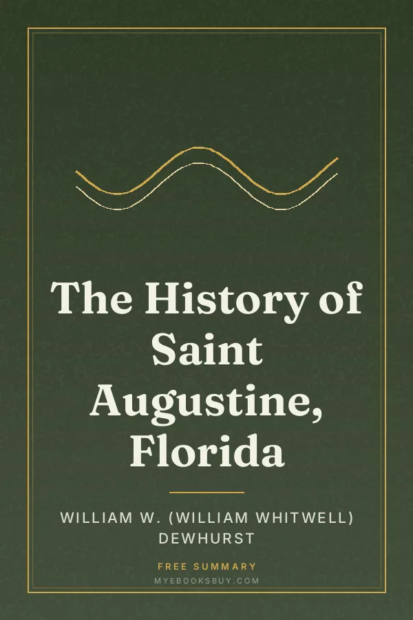 Cover of The History of Saint Augustine, Florida