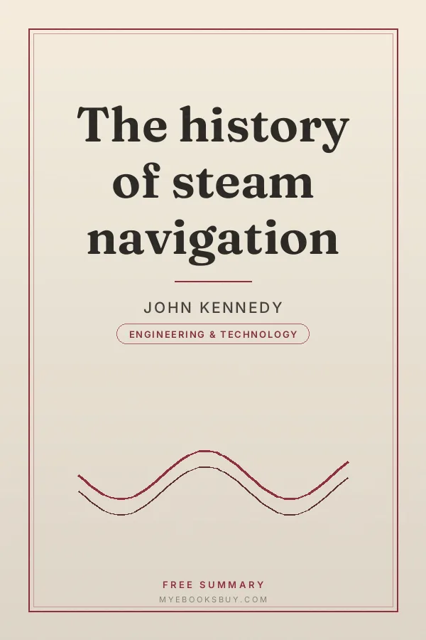 Cover of The history of steam navigation